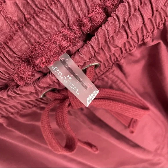 FP Movement by Free People Cargo Shorts in Burgundy - Picture 4 of 10